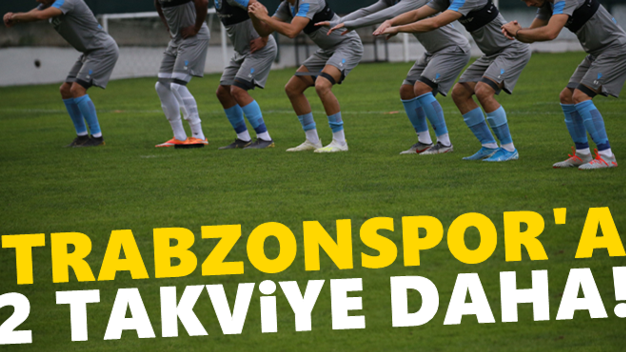 Trabzonspor'a altyapıdan takviye!