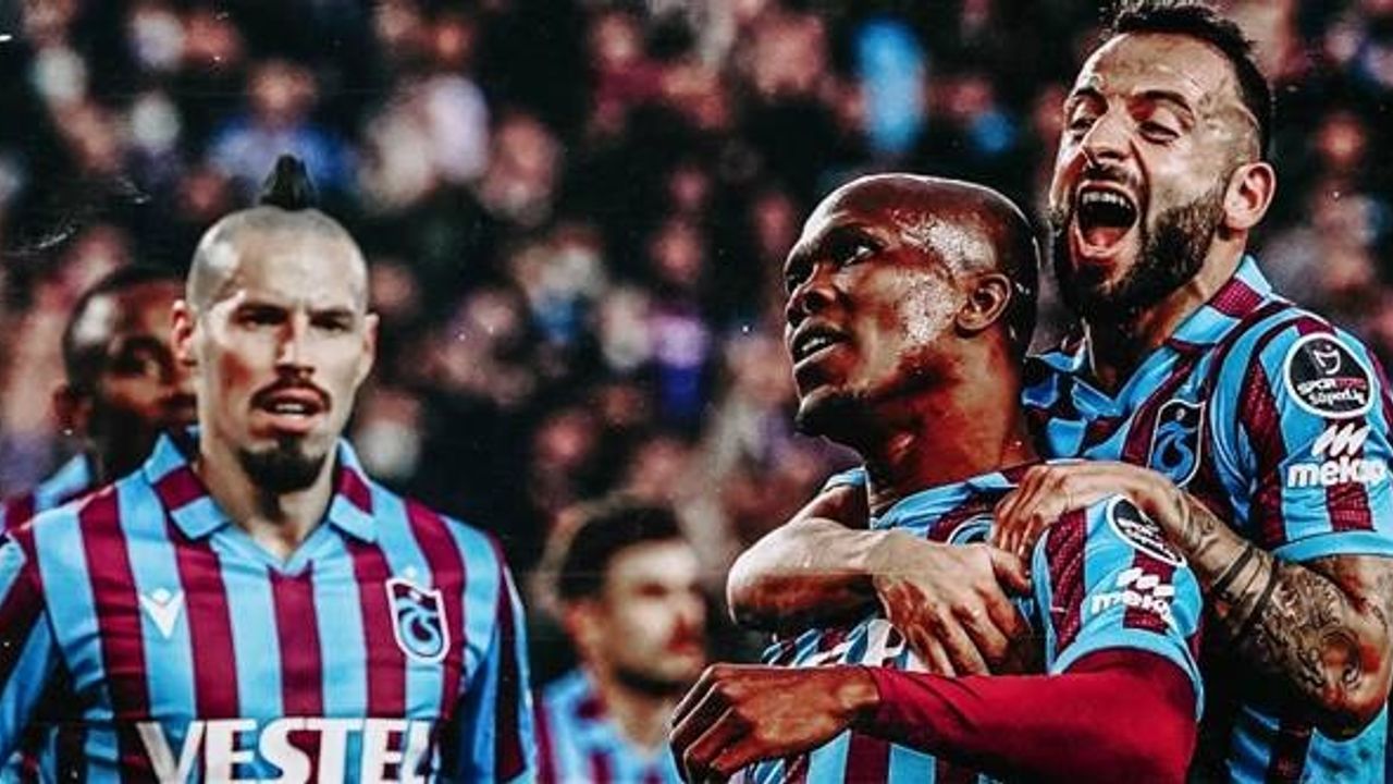 Trabzonspor, Adana'yı 2 golle devirdi! İlkler gerçekleşti
