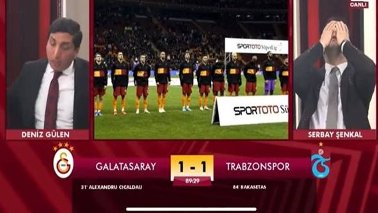 GS TV spikerleri, Visca'nın golünden sonra çıldırdı!