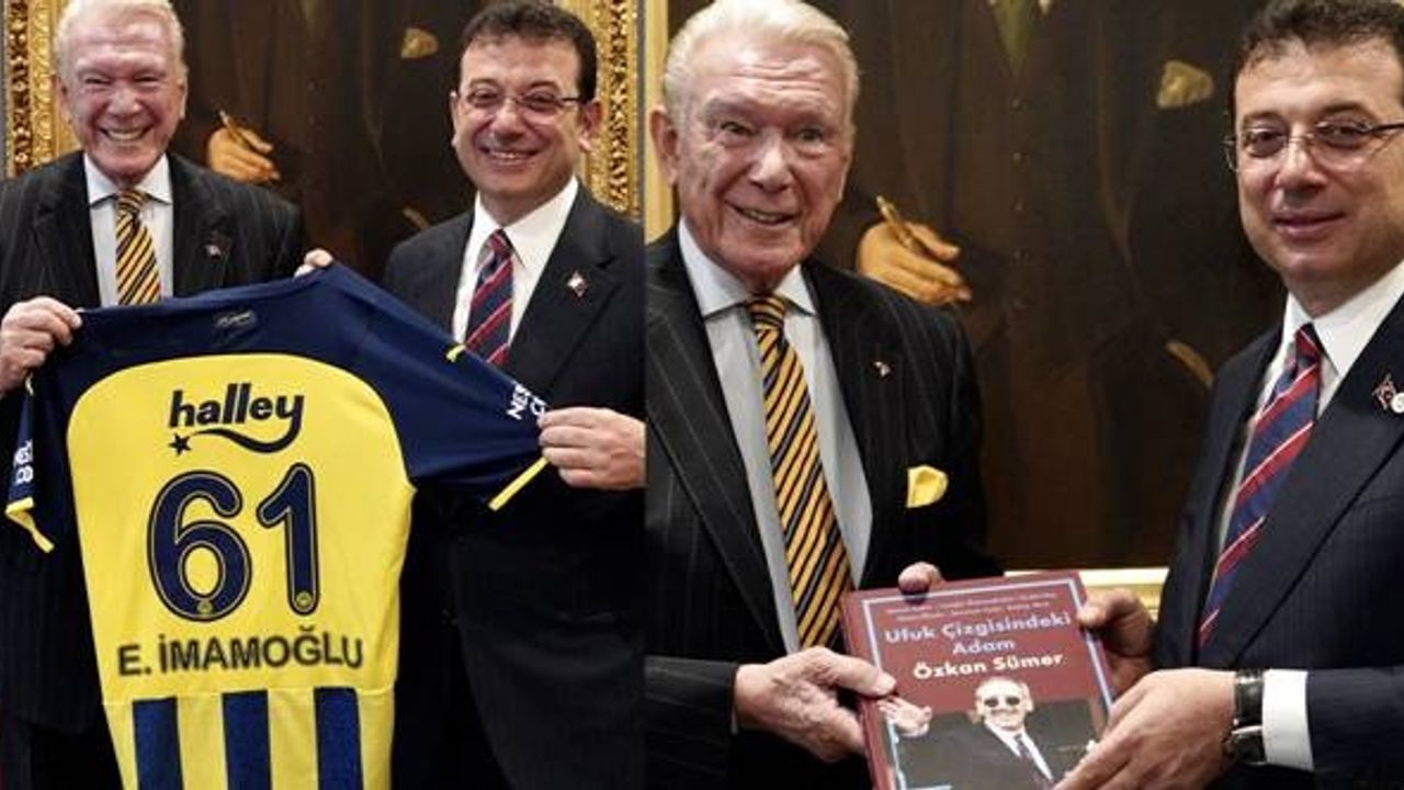Dündar'dan İmamoğlu'na 61 numaralı Fenerbahçe forması!