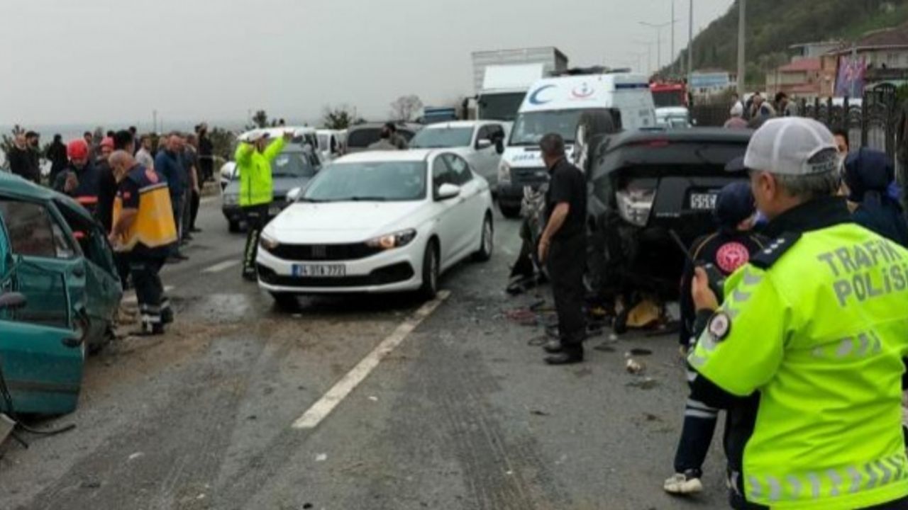 Trabzon'da feci kaza! 1 ölü, 1 ağır yaralı!