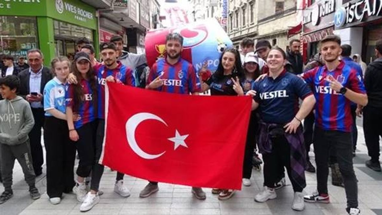 Trabzon'da kutlamalar erken başladı!