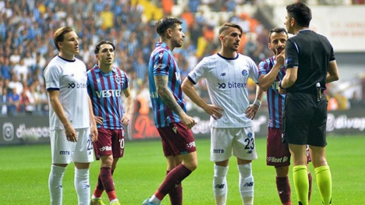 Trabzonspor maçından sonra Adana Demirspor'a ceza kesildi