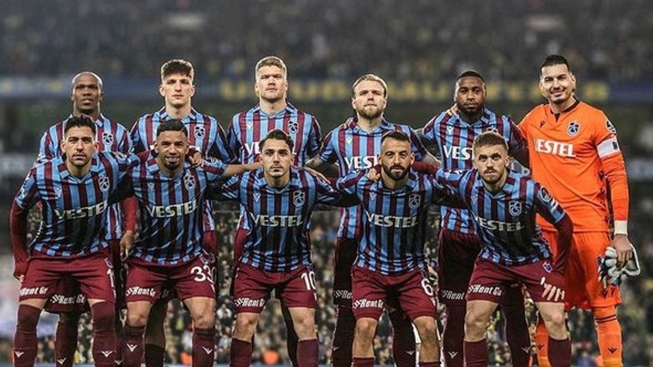 Trabzonspor'un Beşiktaş maçı muhtemel 11'i