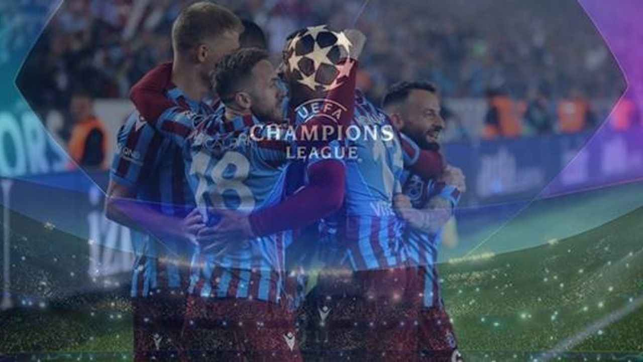 Trabzonspor'un Şampiyonlar Ligi takvimi belli oldu! İlk maç...