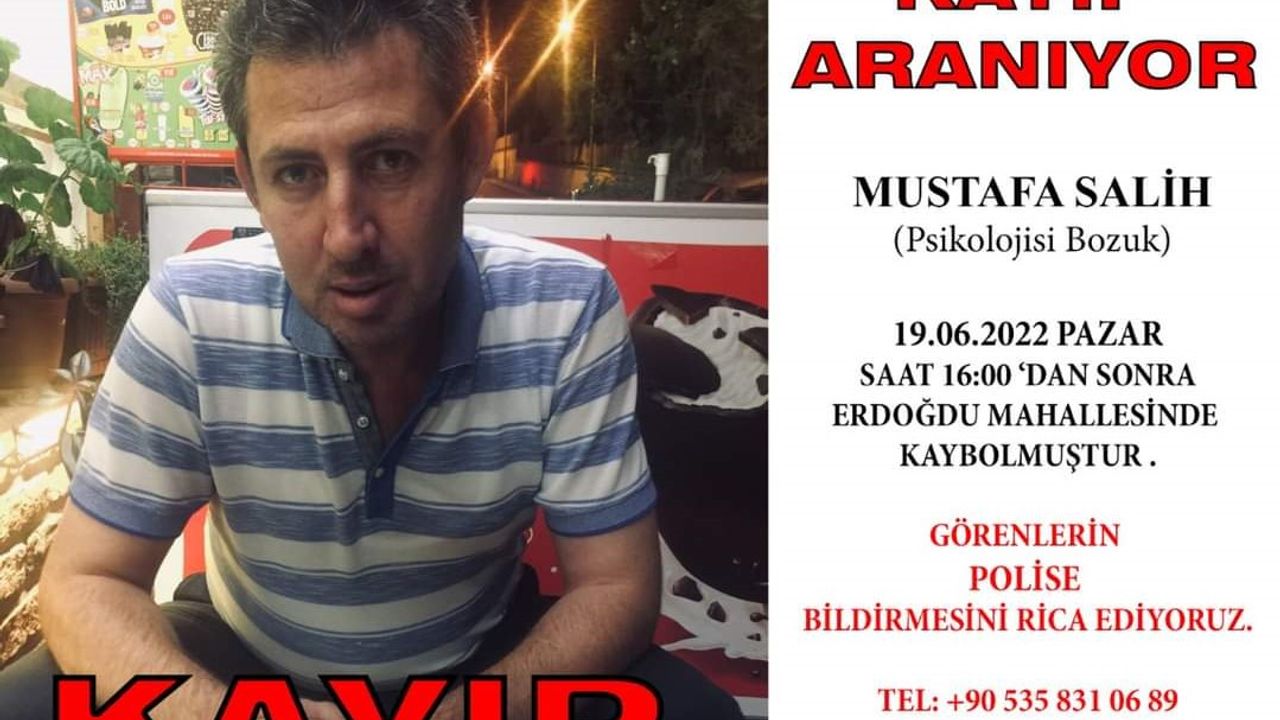Trabzon’da kayıp Mustafa Salih her yerde aranıyor