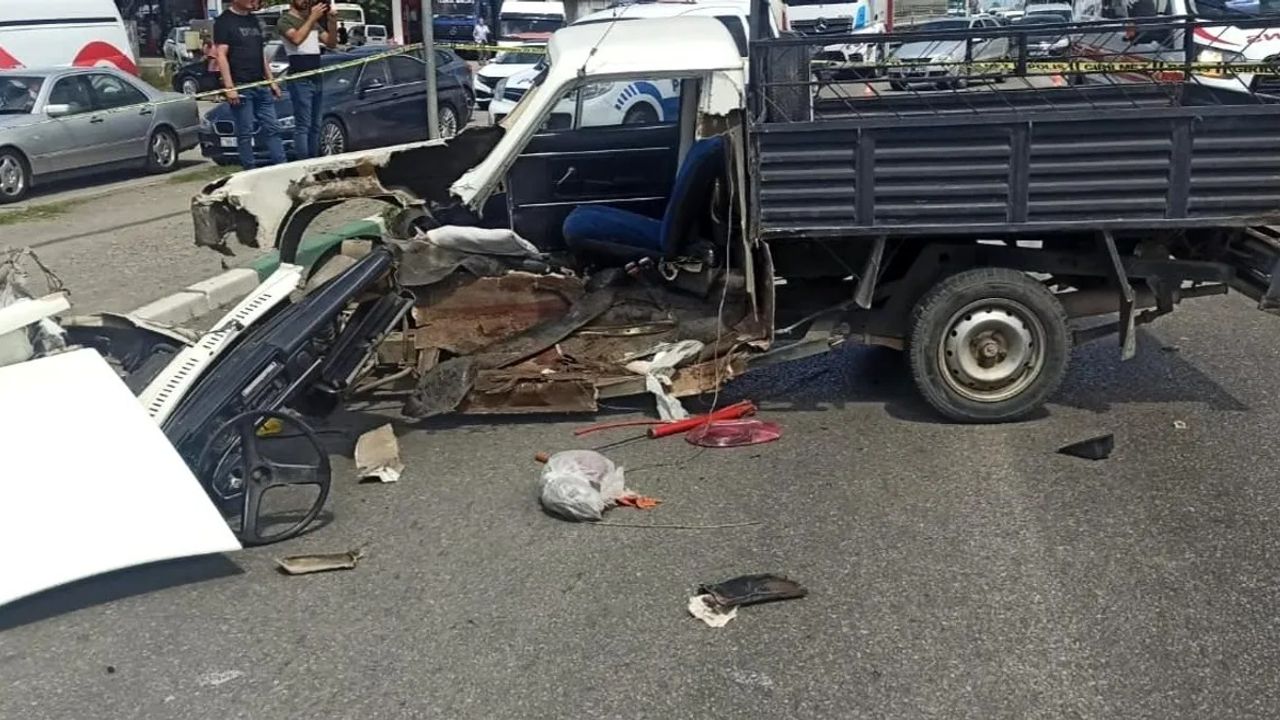 İki aracın çarpıştığı kazada sürücü öldü