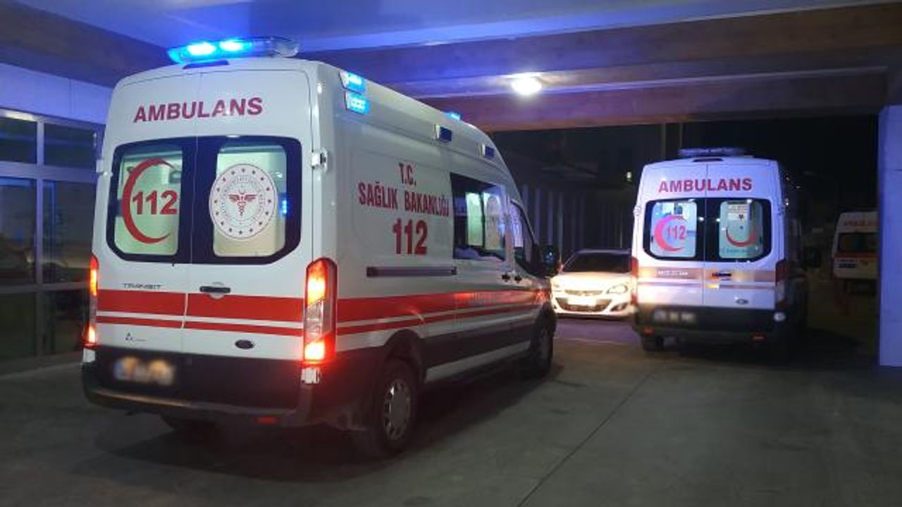 Trabzon'da yüksekten düşen işçi ağır yaralandı