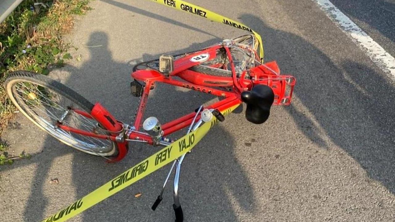 Otomobilin çarptığı bisikletli şahıs hayatını kaybetti
