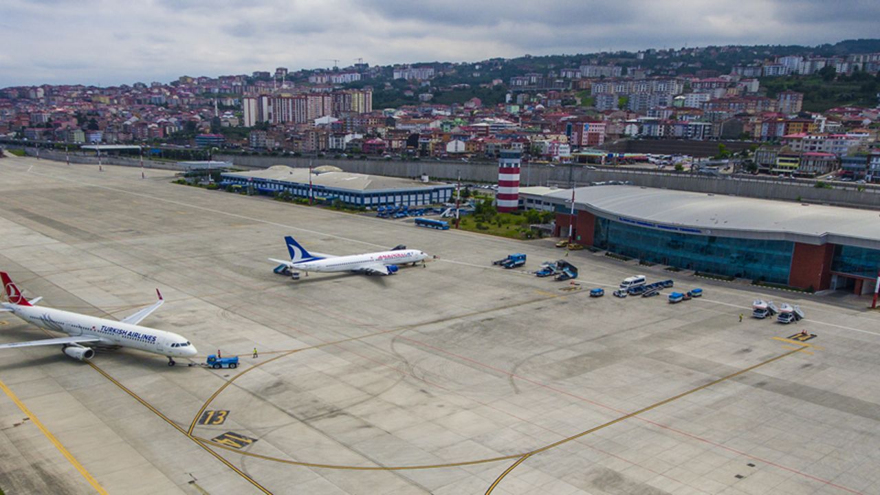 Trabzon Havalimanı’na Ağustos ayında yolcu akını!