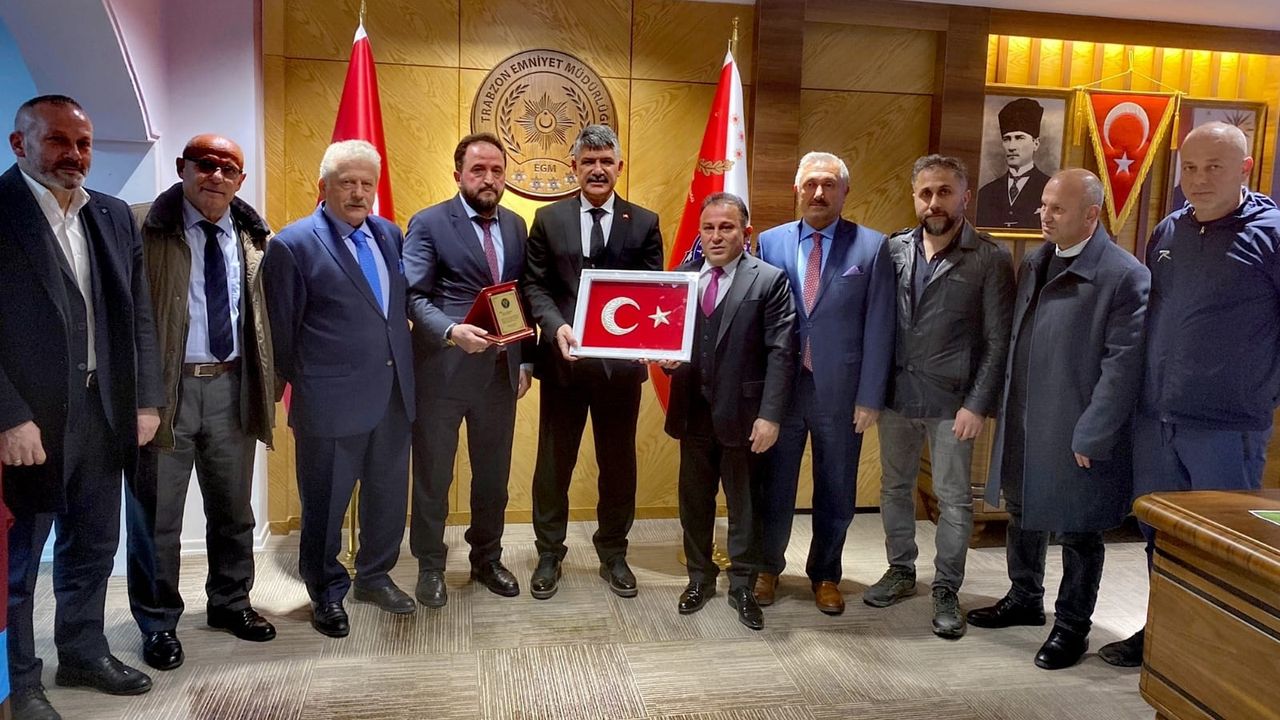 Trabzon Emniyet müdürüne ziyaret