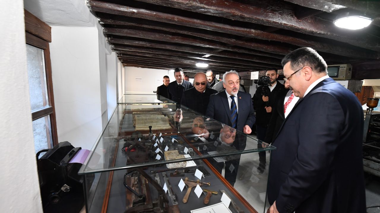 Trabzon’un ilk Basın Müzesi açıldı