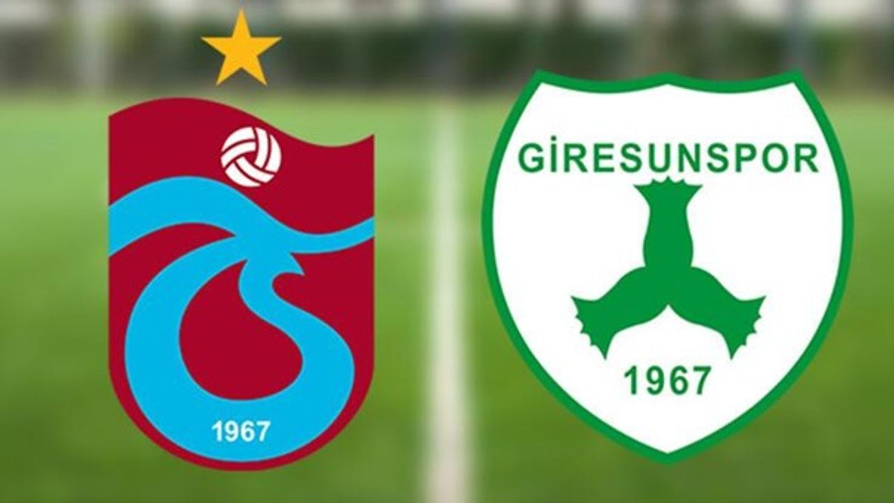 İşte Trabzonspor-Giresunspor maçının muhtemel 11’leri!