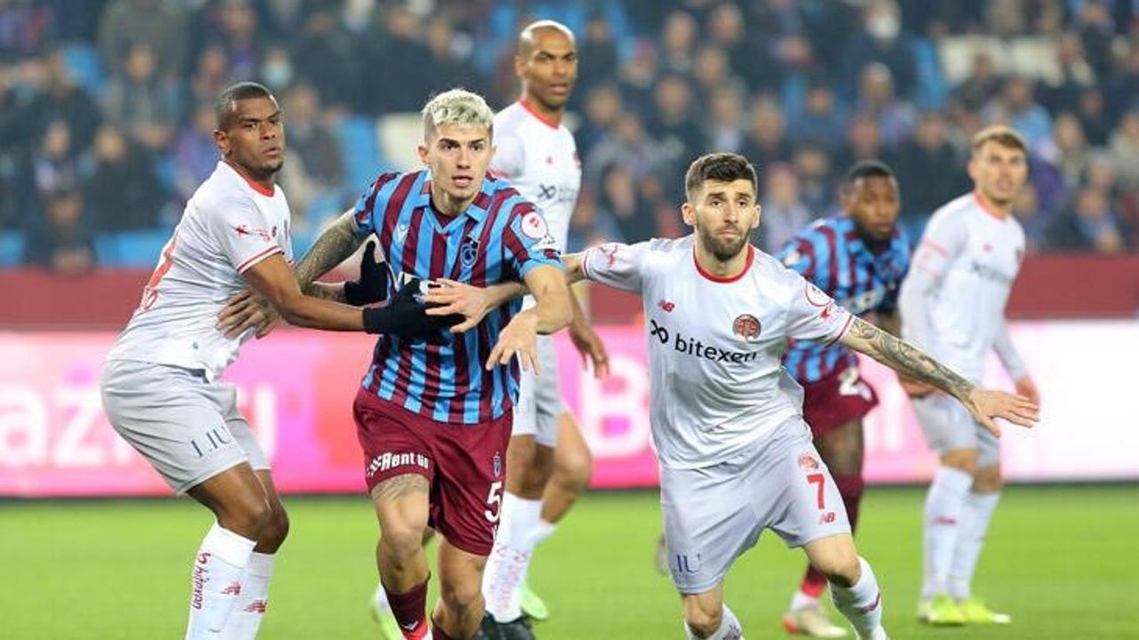 Trabzonspor ve Antalyaspor arasındaki 54. randevu!