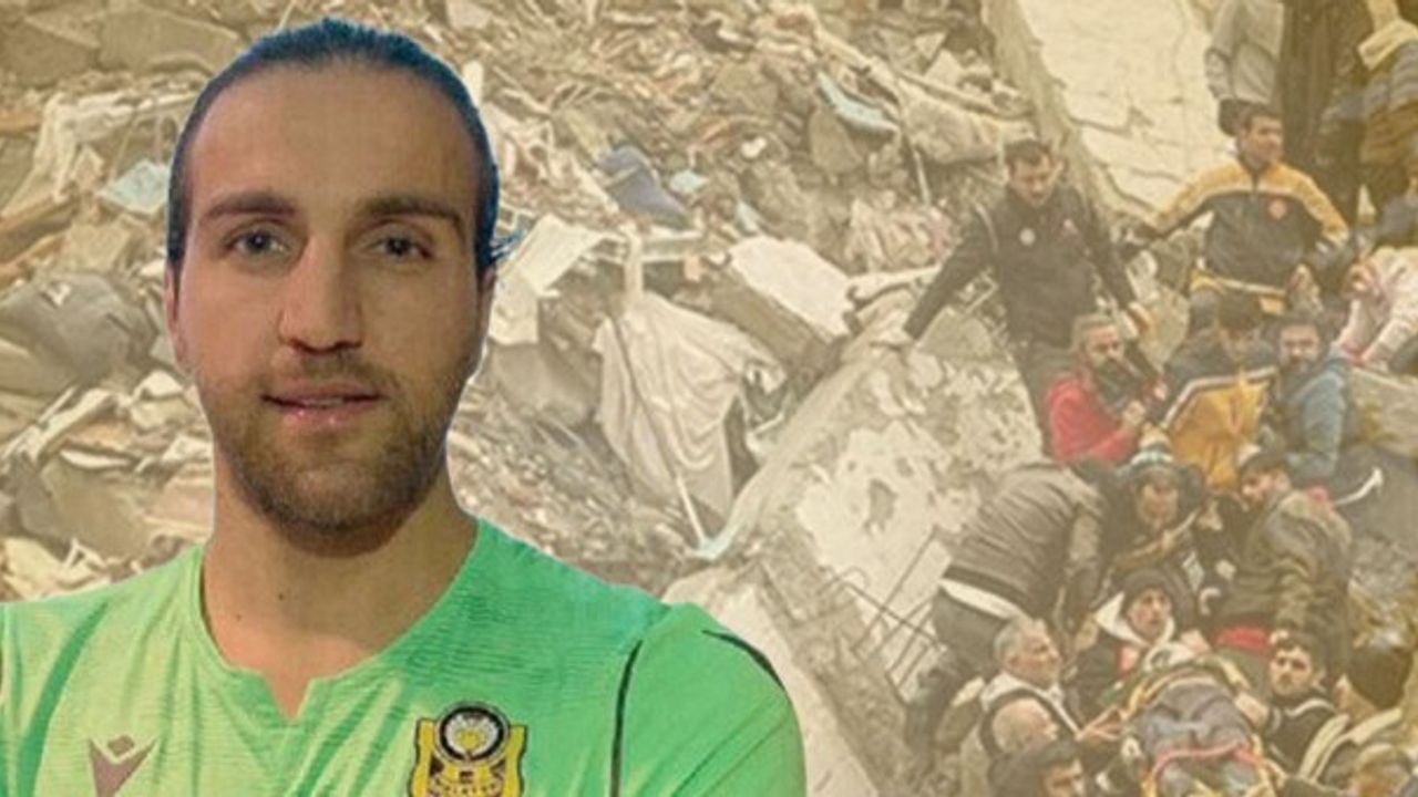 Deprem enkazında yaşamını yitiren futbolcunun arkadaşı konuştu!