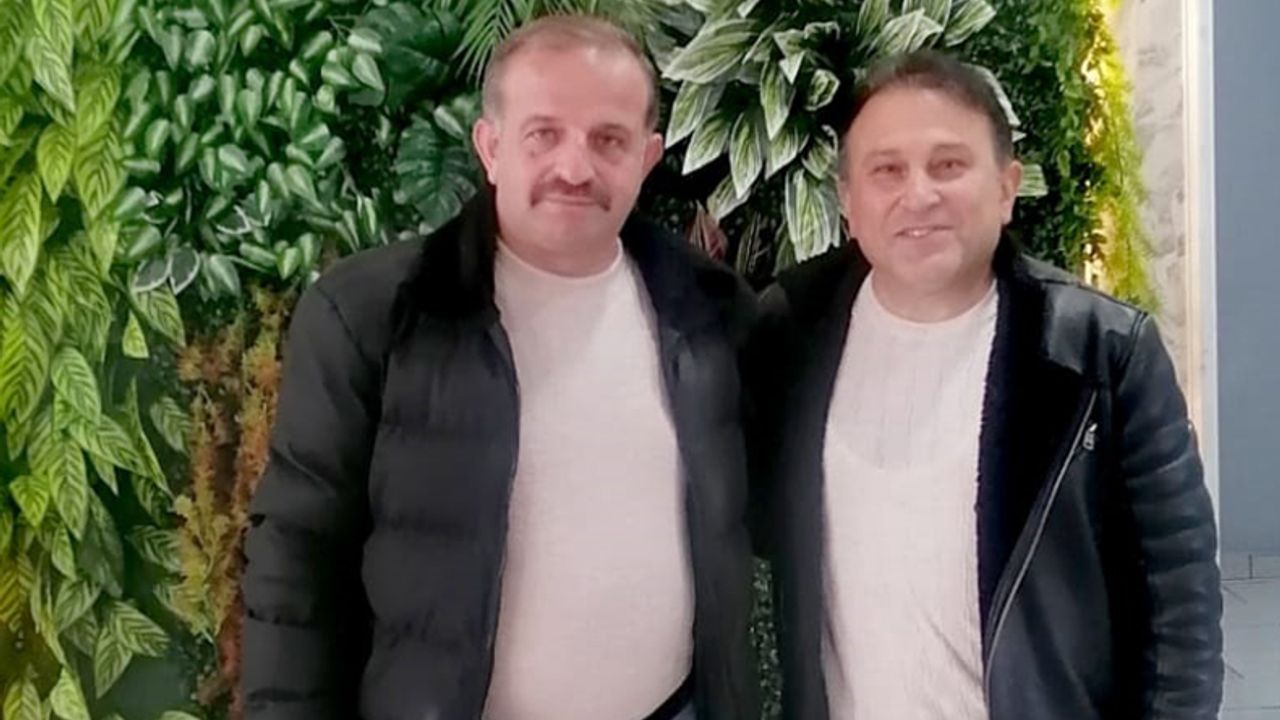 World Türk TV Bölge Müdürü Recep Güngör ile iş insanı Hüseyin Haldızoğlu buluştu