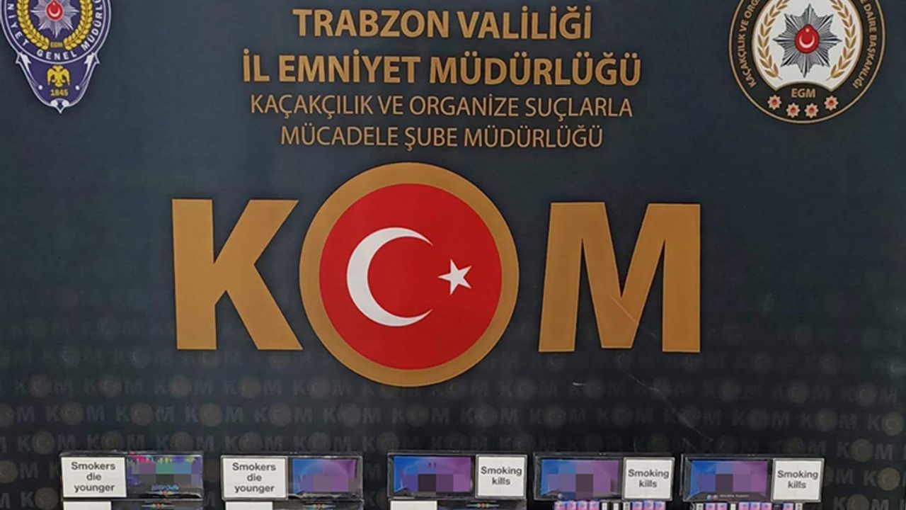 Trabzon’da kaçak ürünlere izin yok!
