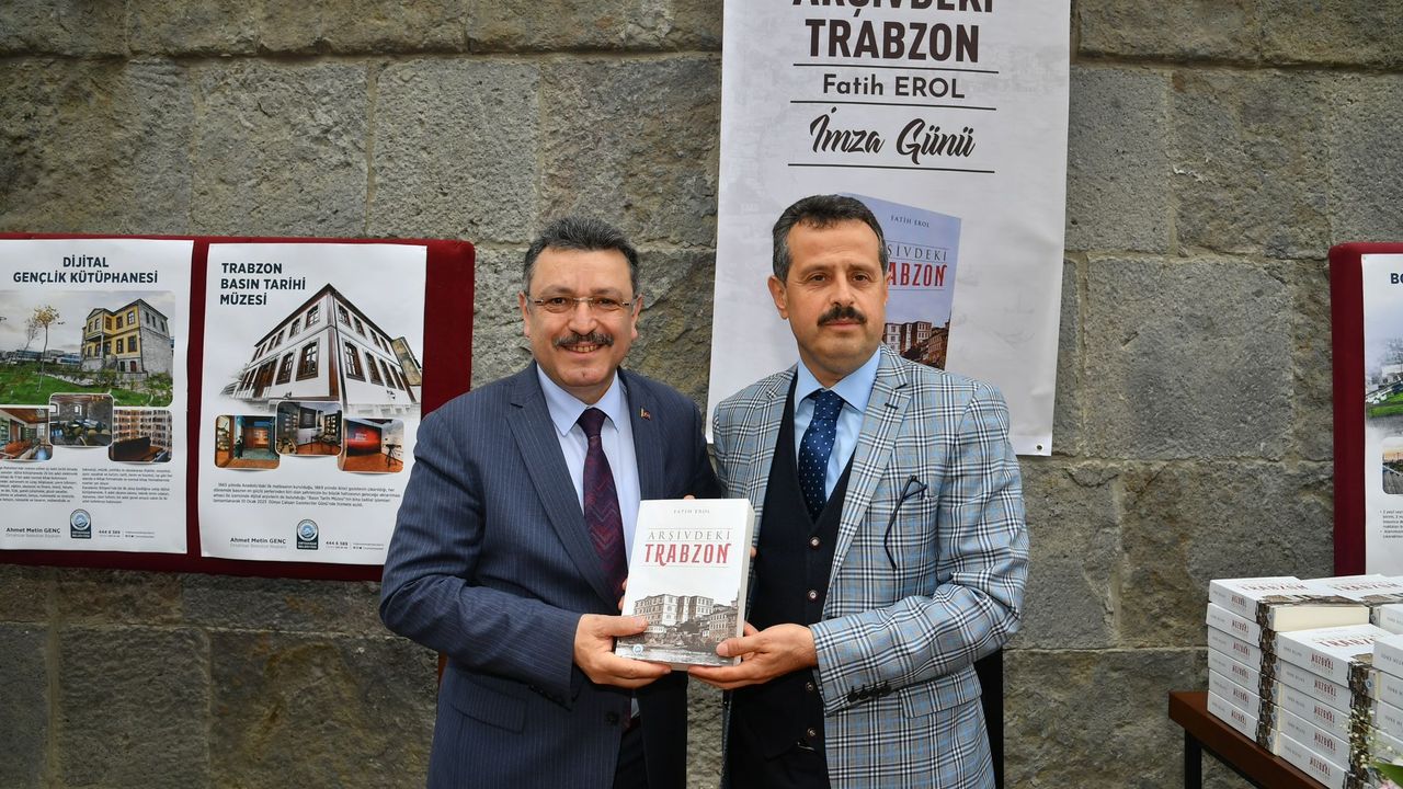 Arşivdeki Trabzon, okurlarıyla buluştu