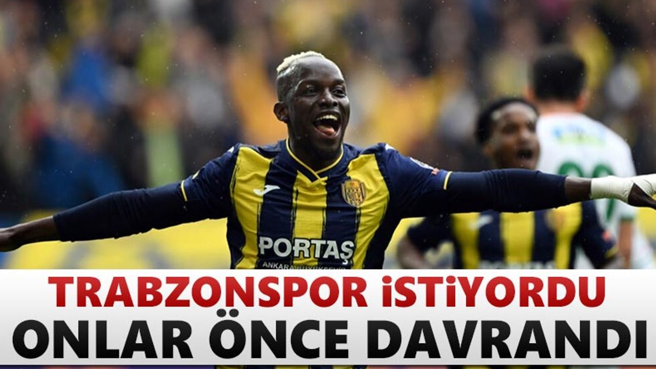Trabzonspor istiyordu, onlar önce davrandı