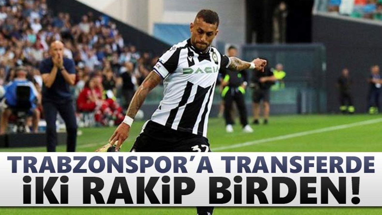 Trabzonspor'a transferde iki rakip!