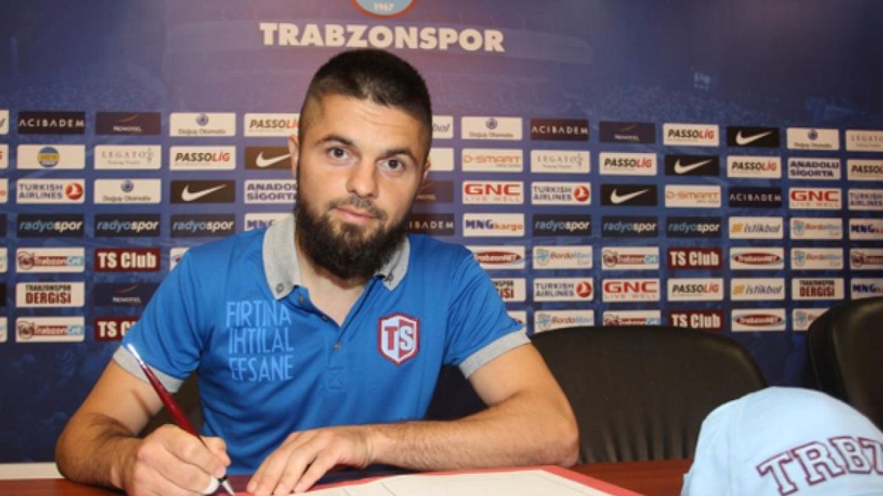 Trabzonspor'un eski futbolcusu amatör lig ekibiyle anlaştı