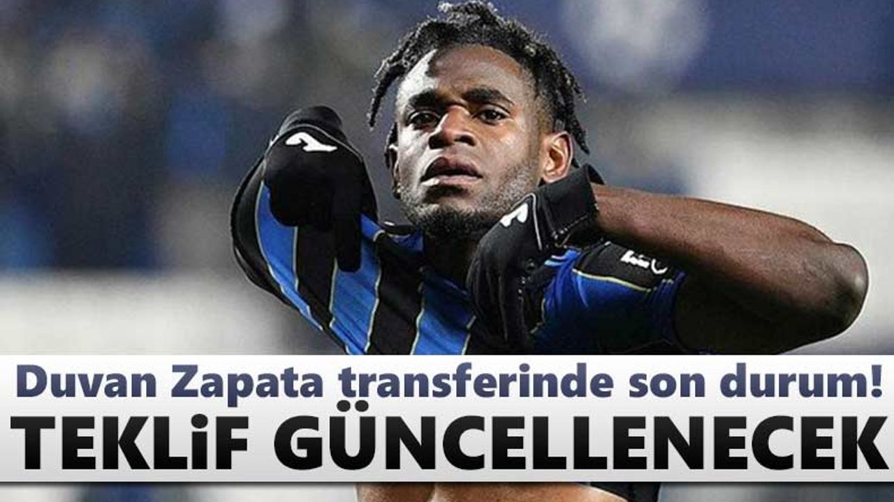 Trabzonspor Duvan Zapata teklifini güncelleyecek
