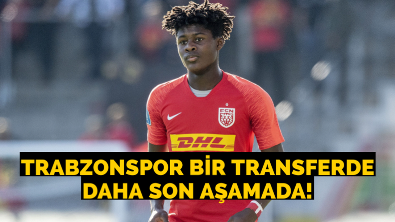 Trabzonspor bir transferde daha son aşamada