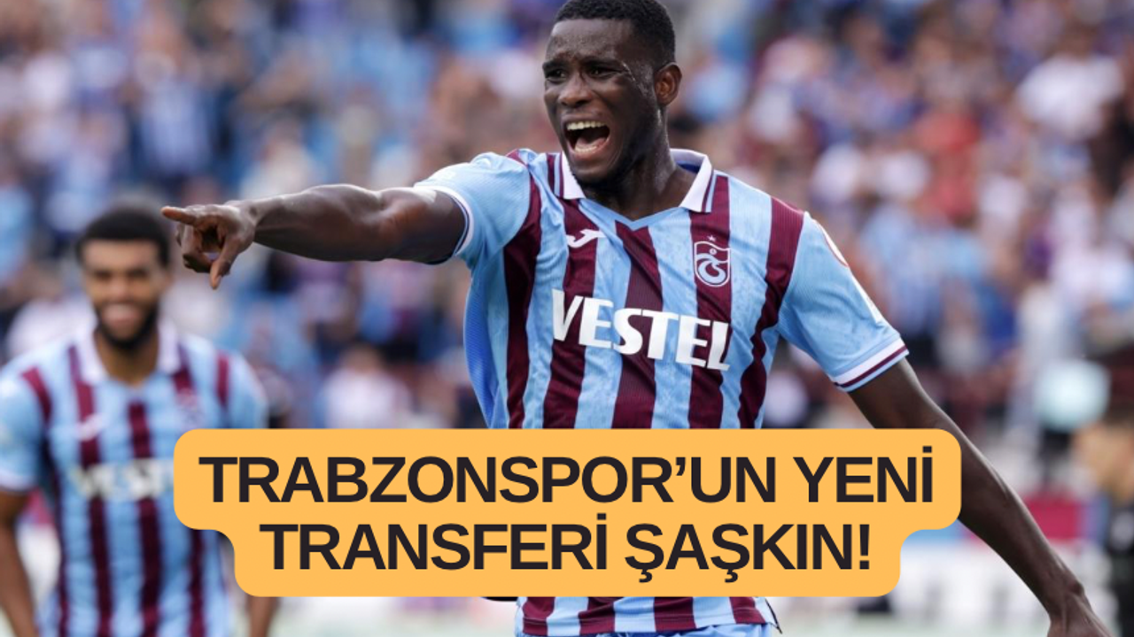 Trabzonspor'un yeni transferi Onuachu şaşkın!