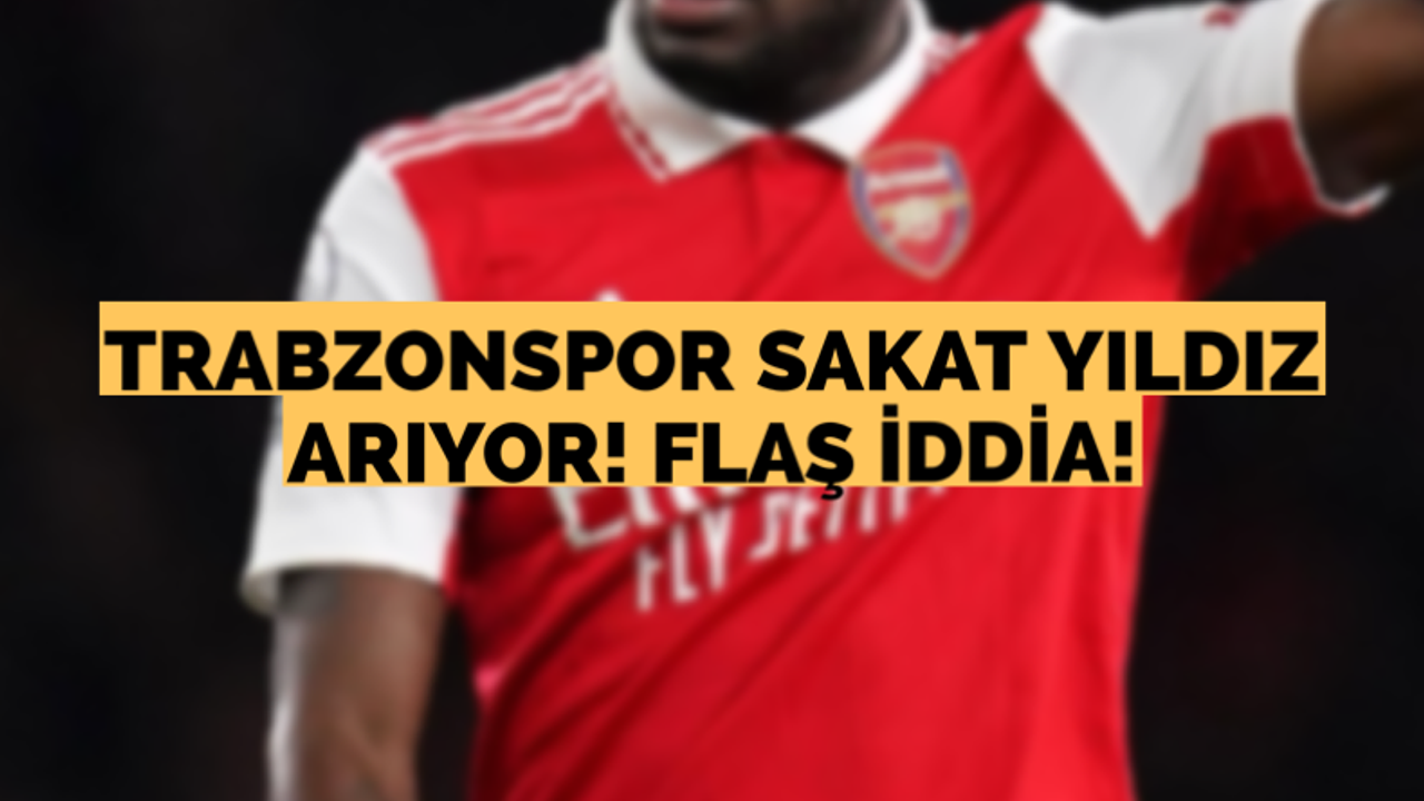 Trabzonspor sakat yıldız arıyor! Flaş iddia!
