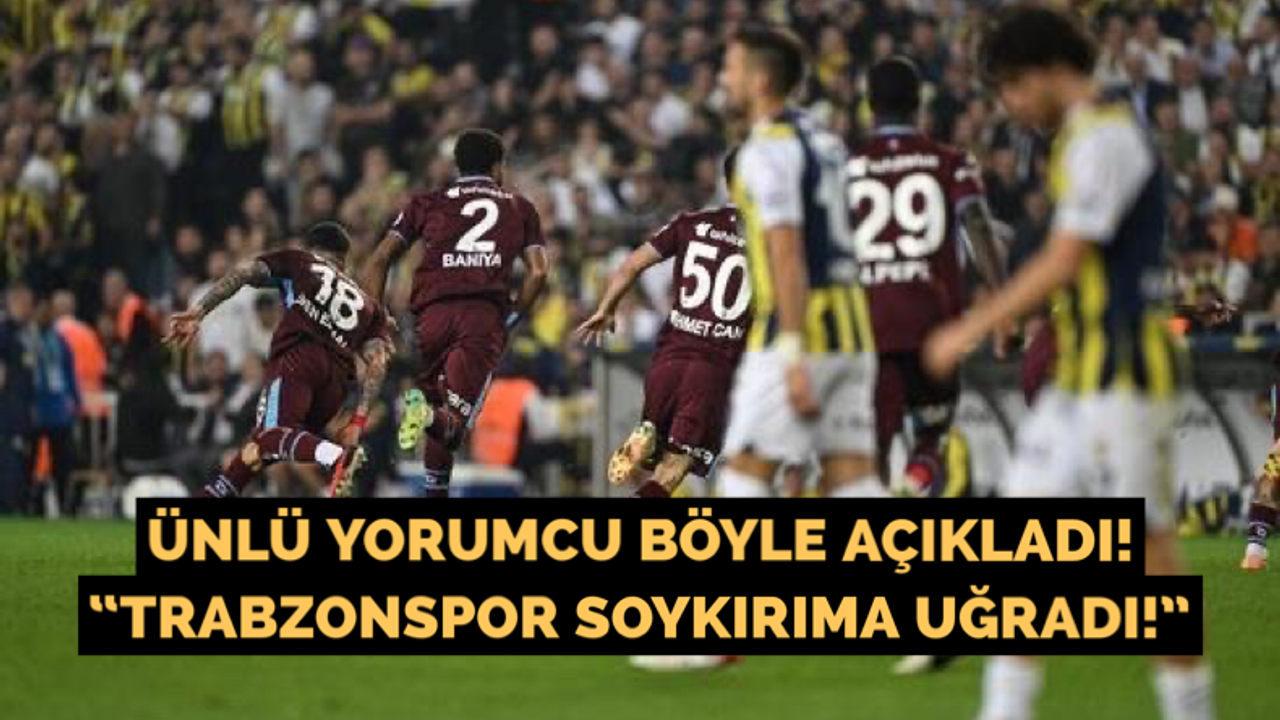 “Trabzonspor soykırıma uğradı”