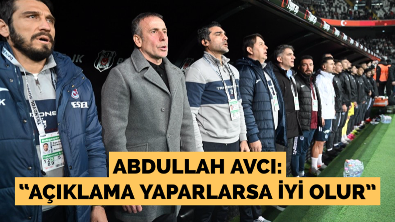 Abdullah Avcı’dan Beşiktaş maçı sonrası hakem tepkisi