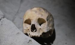 Kayakçılar 8 bin yıllık kafatası buldu