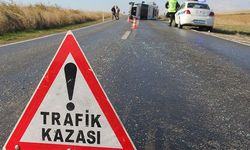 Trabzon’da minibüs devrildi! 4 yaralı