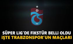 Trabzonspor'un yeni sezon fikstürü belli oldu
