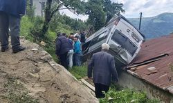 Trabzon’da şok kaza! Cenazeye gidiyorlardı!