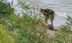 Trabzon'da polis, boğulmak üzere olan kişiyi kurtardı