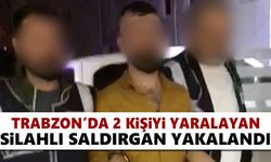 Trabzon’da silahlı saldırgan yakalandı!