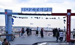 Boztepe Seyir Terası ve Yürüyüş Yolu vatandaşların akınına uğradı