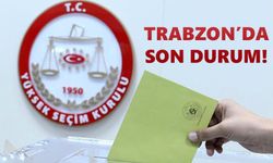 Trabzon'da seçim sonuçları...