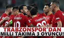 Trabzonspor'dan Milli Takıma 3 oyuncu!