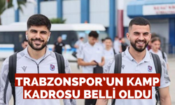 Trabzonspor’un Başakşehir maçı kamp kadrosu belli oldu