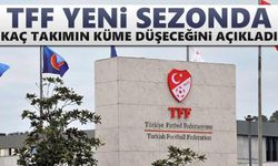 TFF yeni sezonda kaç takımın küme düşeceğini açıkladı