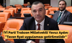 Yavuz Aydın: “Tavan fiyat uygulaması getirilmelidir”