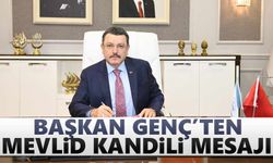 Genç, Mevlid Kandili mesajı yayımladı