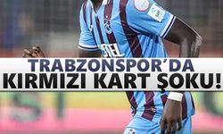 Trabzonspor'a kırmızı kart şoku!