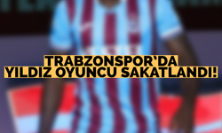 Trabzonspor’da yıldız oyuncudan üzen haber! Sakatlandı
