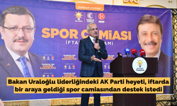 AK Parti heyeti spor camiasından destek istedi