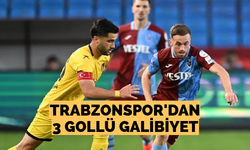 Trabzonspor’dan 3 gollü galibiyet
