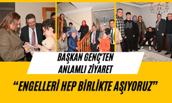 Başkan Genç; Engelleri hep birlikte aşıyoruz