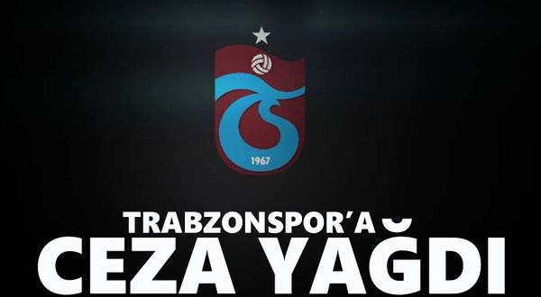 Trabzonspor'a verilen cezalar belli oldu
